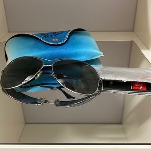 Polarized RayBan Aviator Wrap Style